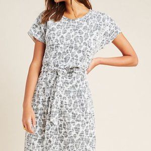 Anthropologie Textured Midi Dress